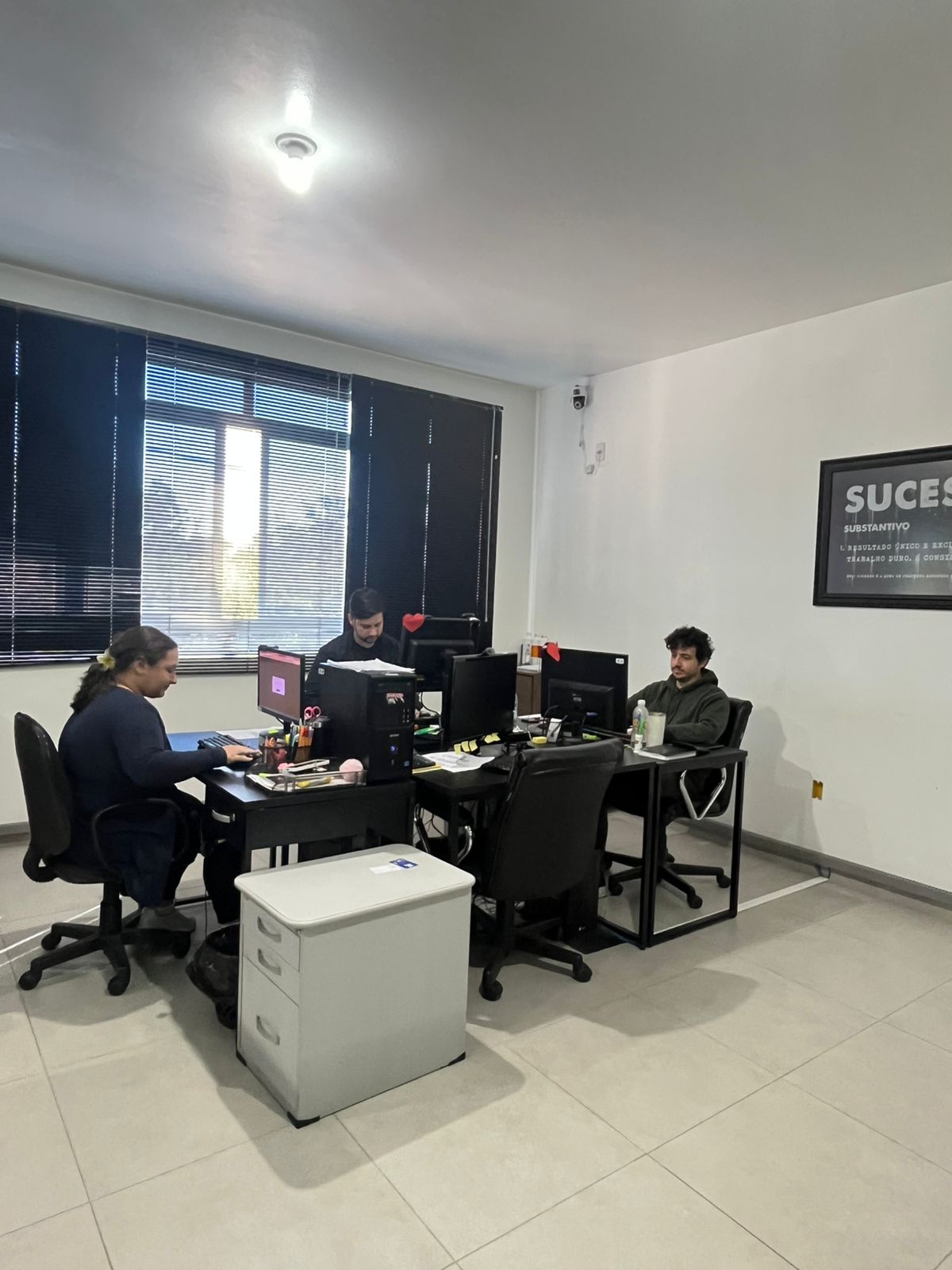 Equipe Agilizza em reunião de trabalho