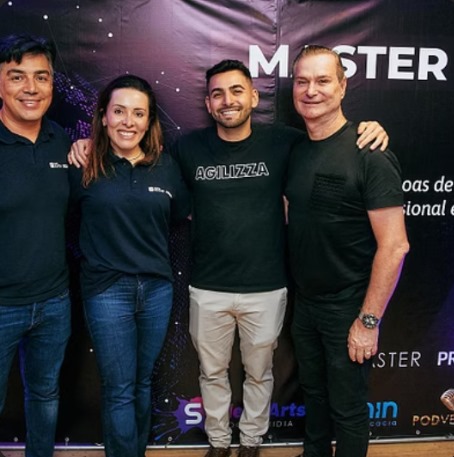 Equipe Agilizza em evento de parceiros Master